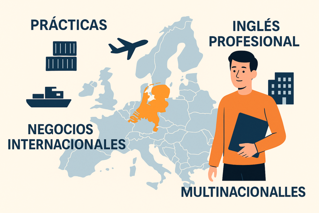 oportunidades de los estudiantes de negocios internacionales/international business en Holanda